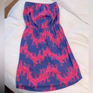 Lilly Pulitzer  strapless dress